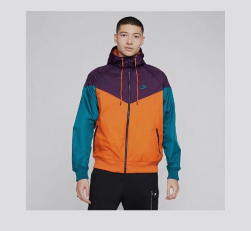 orange nike windrunner