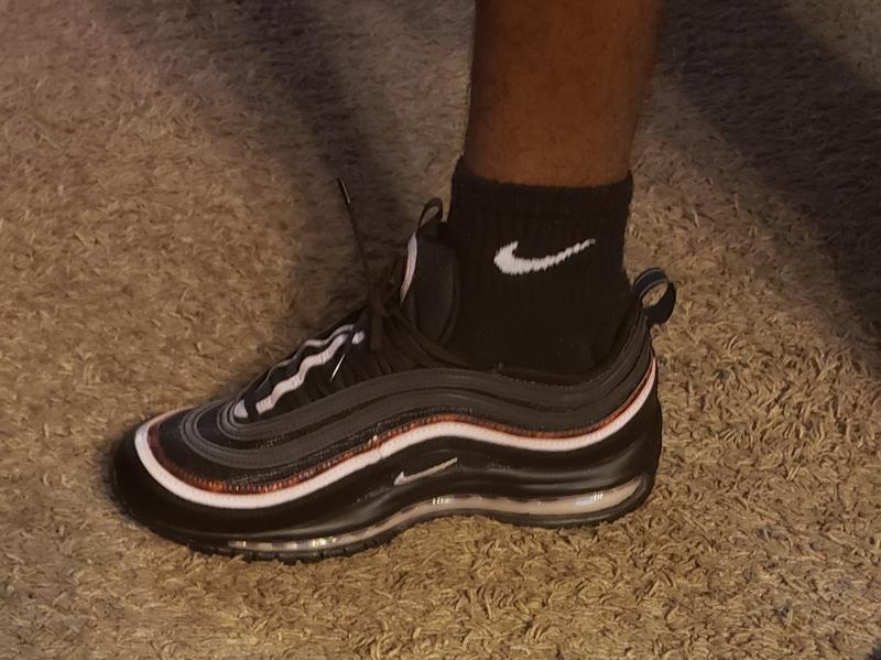 air max 97 barely rose black