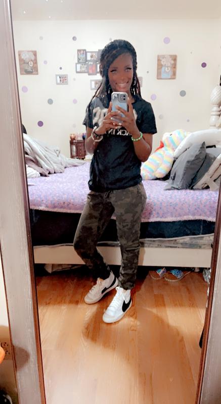 Nike Blazer Mid 77 Jumbo White Black Sail Women S Shoe Hibbett City Gear