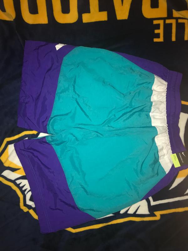 nike throwback shorts purple