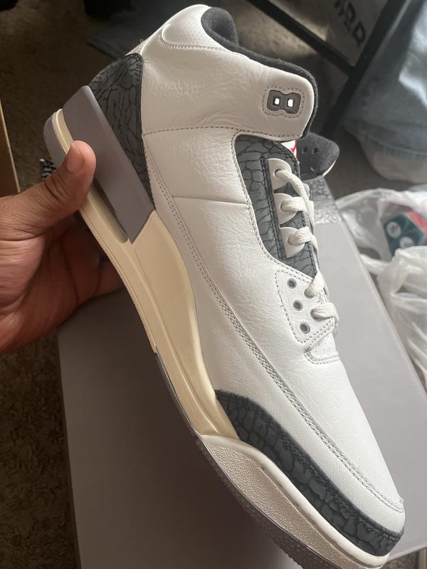 靴 Air Jordan 3 Retro 'Cement Grey' Jordan 3 Retro Cement Grey (TD) - DM0968-106 - US