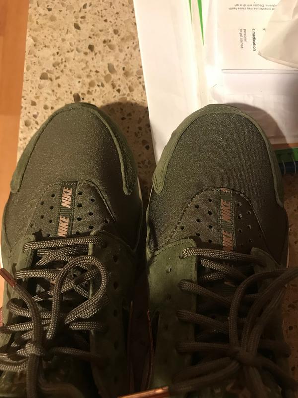 olive green and rose gold huaraches