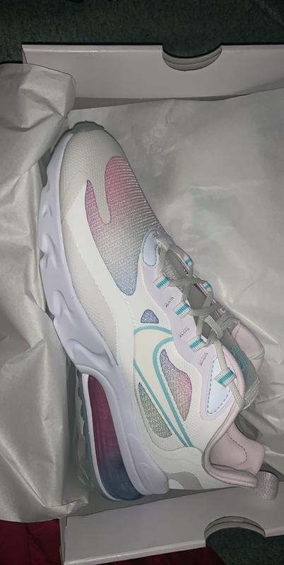 Nike Air Max 270 React Se Summit White Bleached Aqua Light Violet Sail Women S Shoe Hibbett City Gear