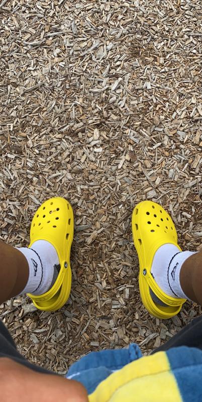 yellow crocs for men