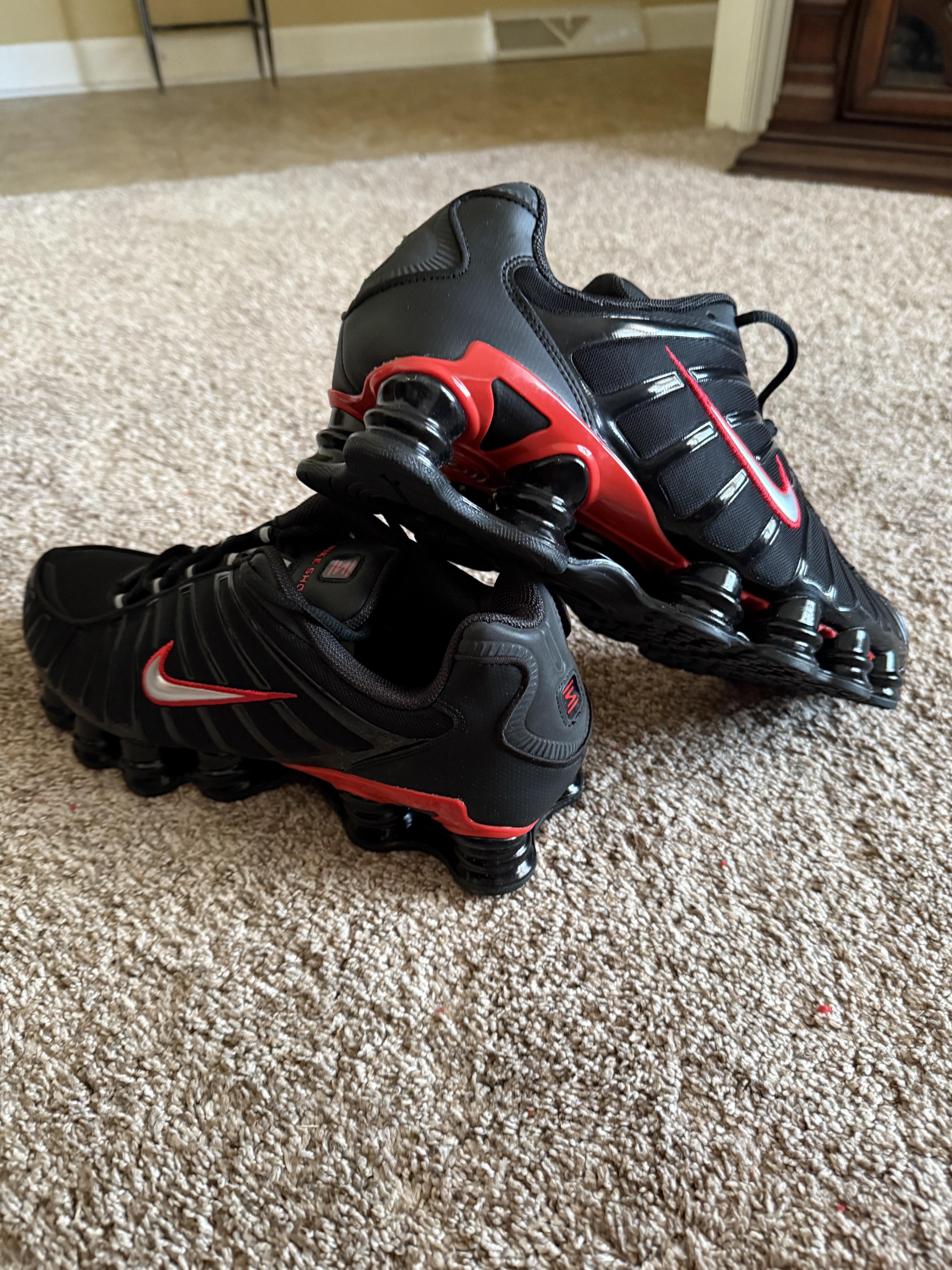 Nike Shox TL Black/Red/Silver 箱あり Nike Shox TL 