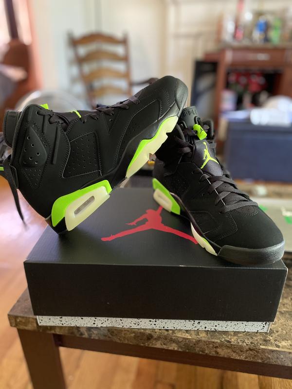 Jordan 6 hotsell black green