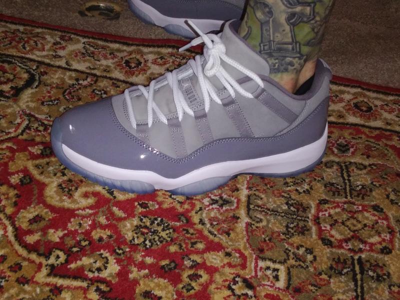 jordan 11 low wolf grey