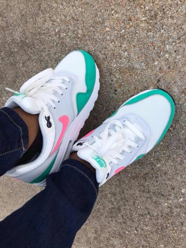 air max 1 watermelon on feet