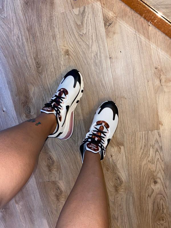 nike air max 270 react tortoise shell women's shoe