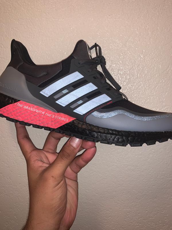 ultraboost all terrain black red grey