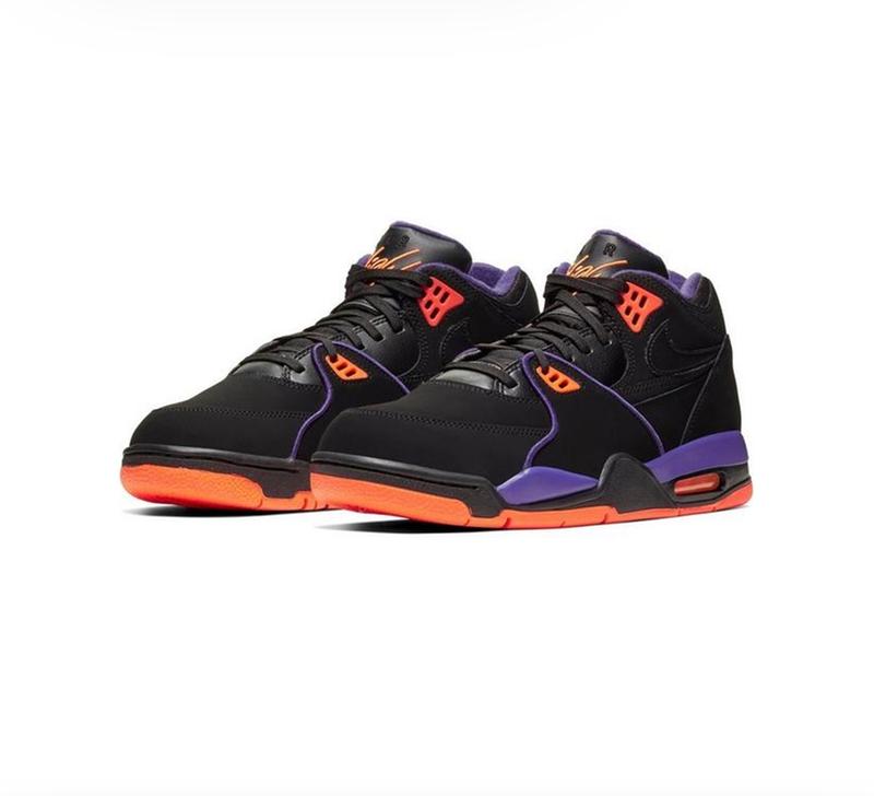 Purple and orange sneakers best sale