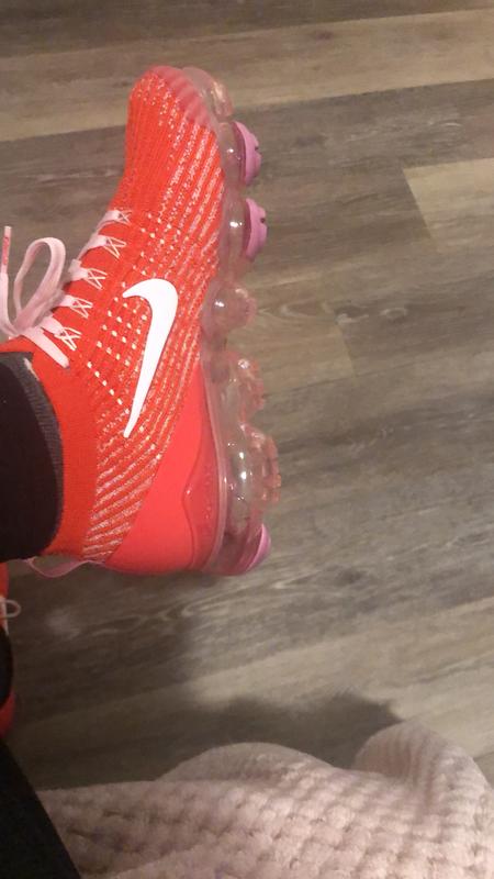 pink and red vapormax