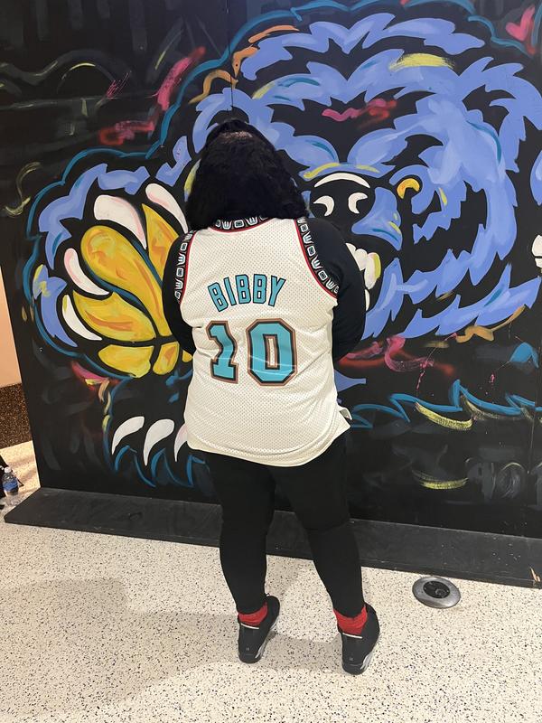 Mike Bibby Vancouver Grizzlies HWC Throwback NBA Off White, 52% OFF