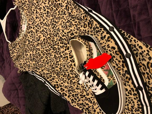 vans ward dx cheetah print
