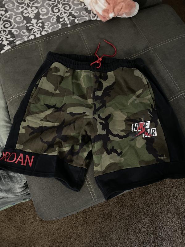 Jordan best sale camo shorts