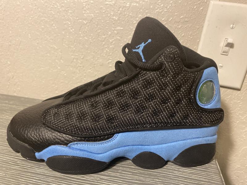 Jordan 13 Retro Black/University Blue/White Men's Shoe - Hibbett