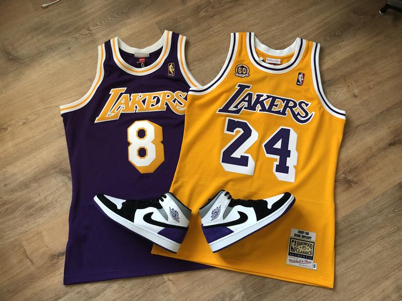 lakers 60th anniversary jersey