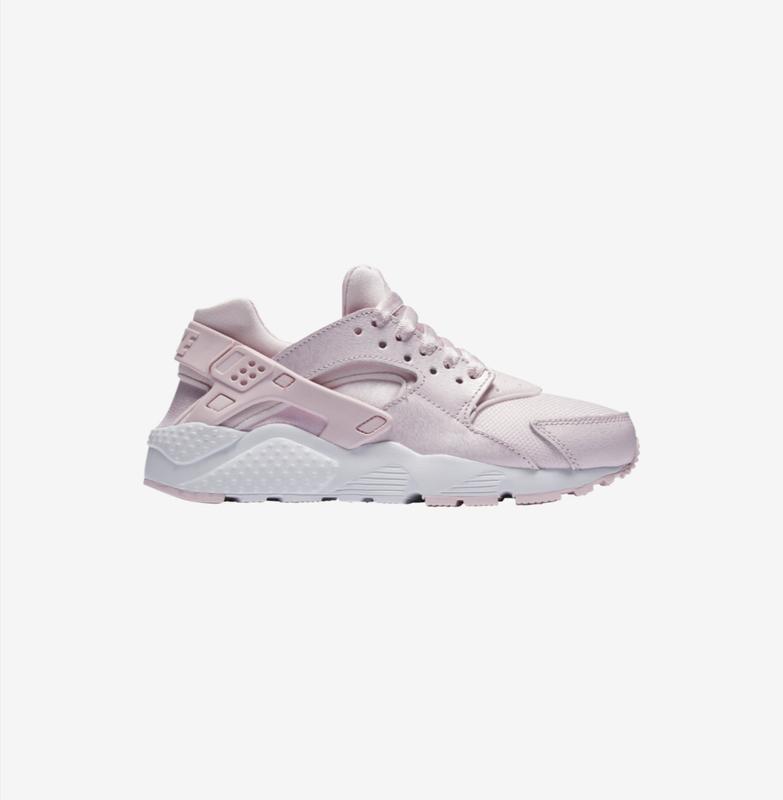 Nike Huarache Run SE Prism Pink White Grade School Girls Shoe Hibbett