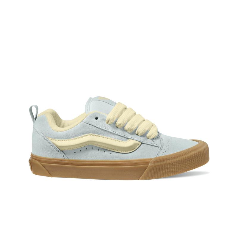 VANS Knu Skool Women Vans Ward Lo Powder Blue EUC Low Top Women\'s Size 9.5 Gold Trainer Sneakers main image 0
