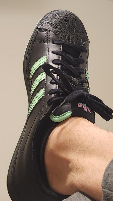 Superstar black clearance green