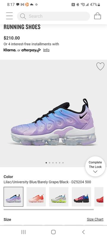 Nike air vapormax plus on sale afterpay