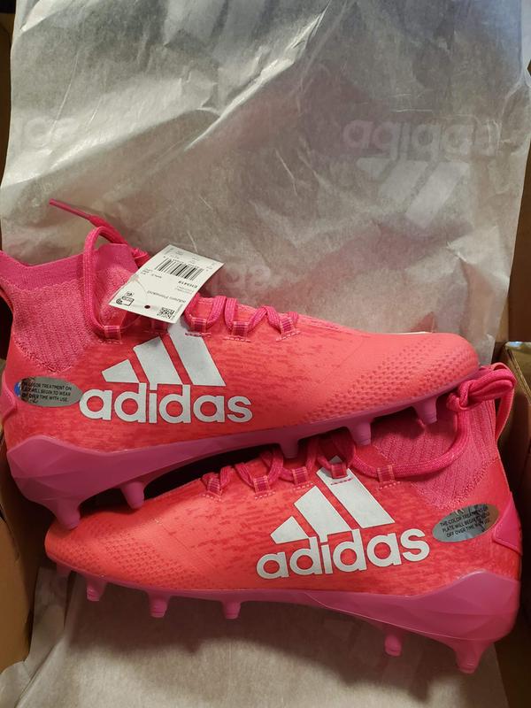 pink adidas football shoes