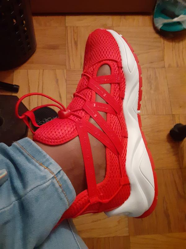 womens red champion shoes