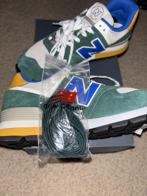 New Balance 574 Green Yellow