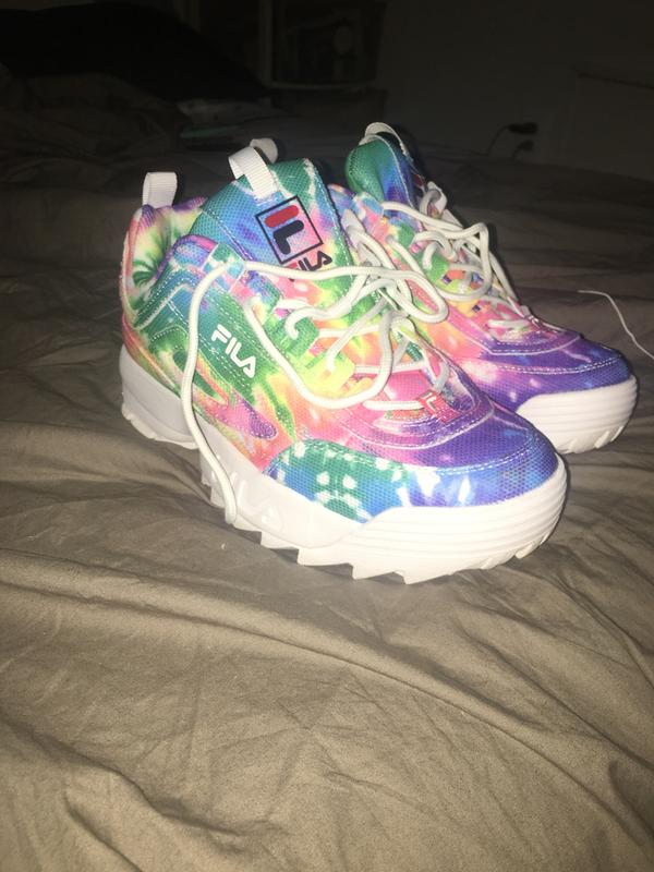 Fila disruptor ii 2024 tie dye shoes