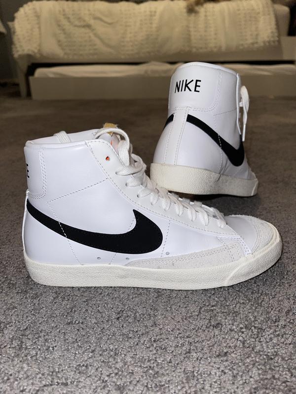 Nike Blazer Mid 77 White Black Sail Women S Shoe Hibbett City Gear