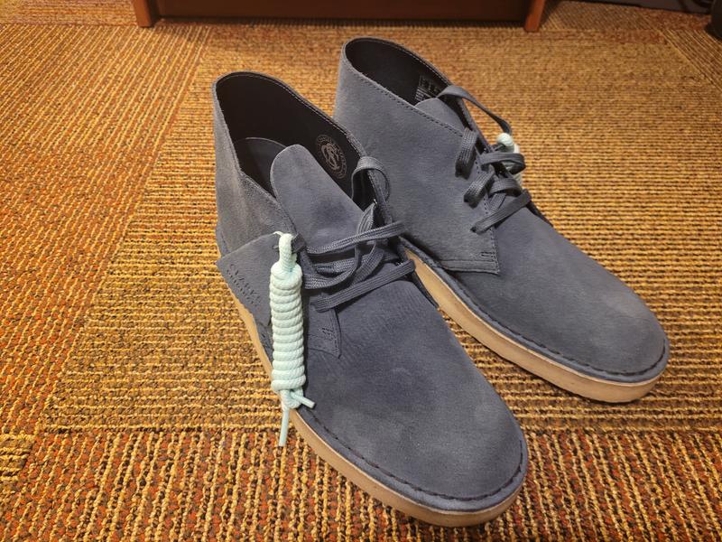 desert clarks blue