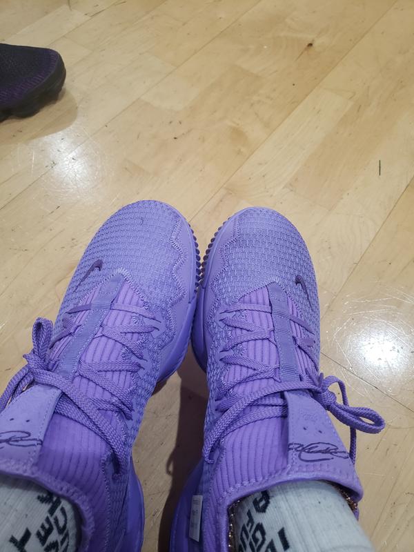 lebron 16 purple shoes