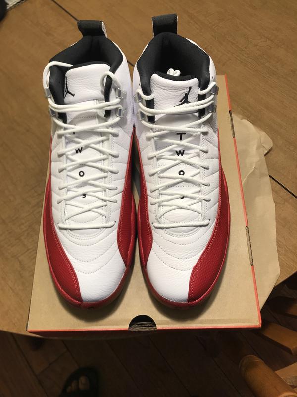 Jordan 12 cherry on sale 218