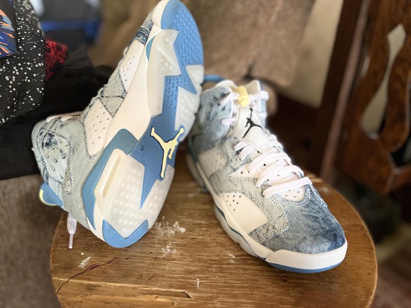 jordan retro 6 white dutch blue