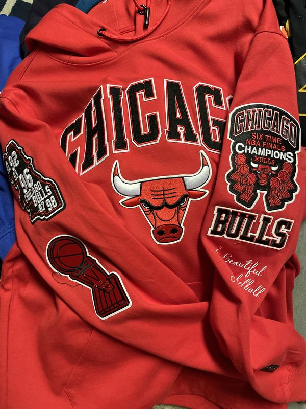 Pro Standard Men's Chicago Bulls Button Front Jersey - Red - Hibbett