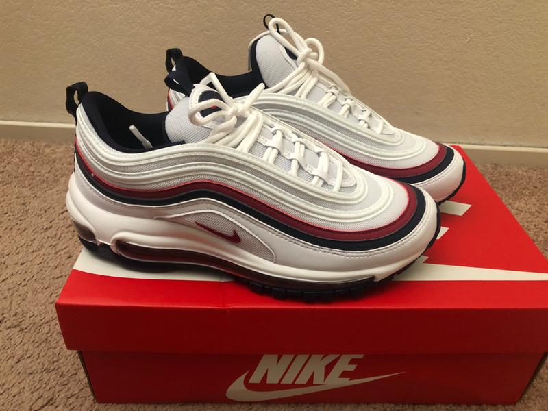 nike air max 97 white red crush