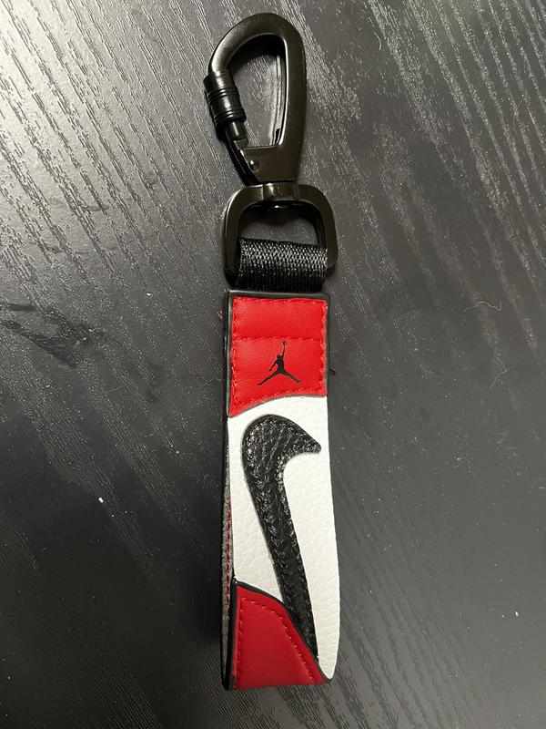 Key Holder Red Lanyard Nike X Nike New Black Red Lanyard Keychain