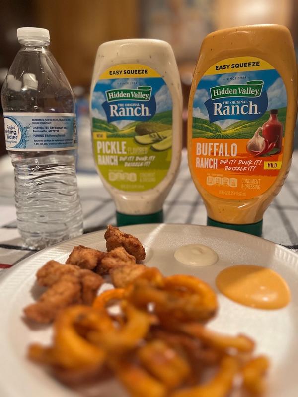 Hidden Valley Easy Squeeze Buffalo Ranch Topping and Dressing, 20