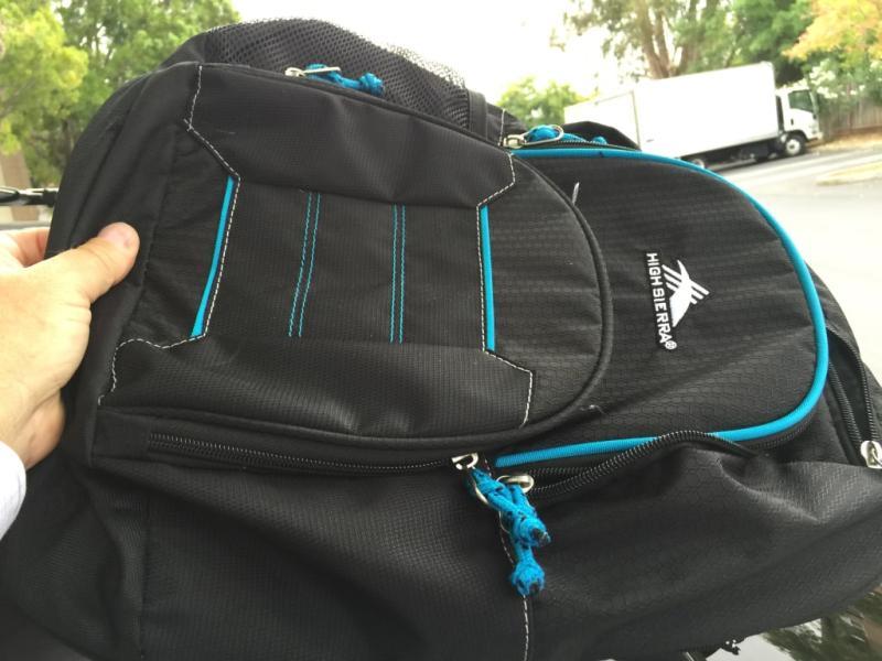 Backpack look brand new except the bottom