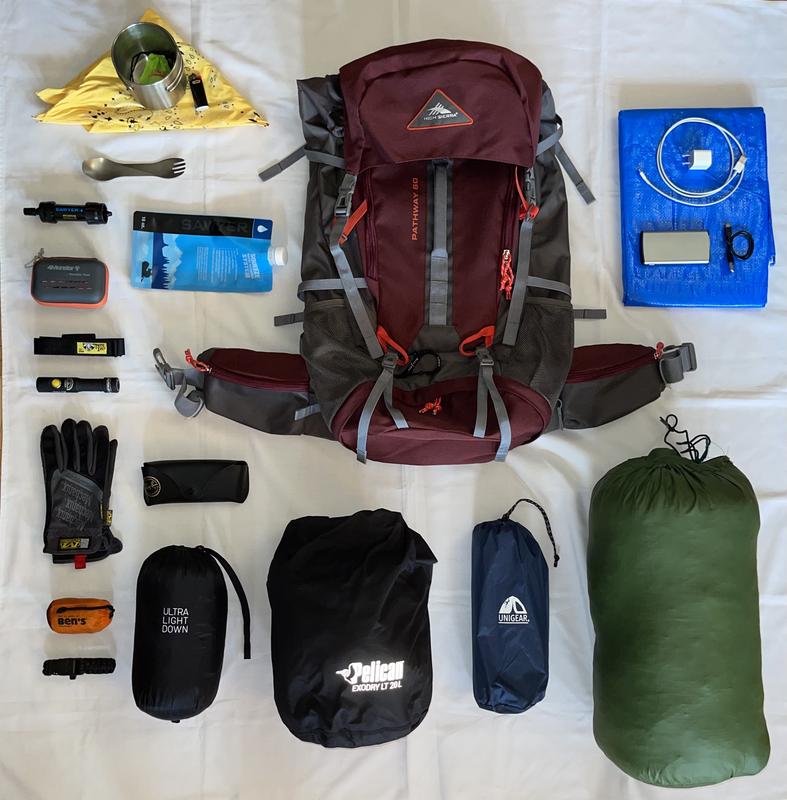 High sierra pathway outlet backpack