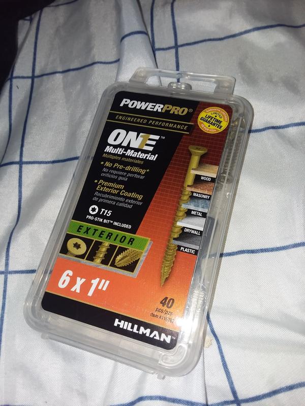 New screws
