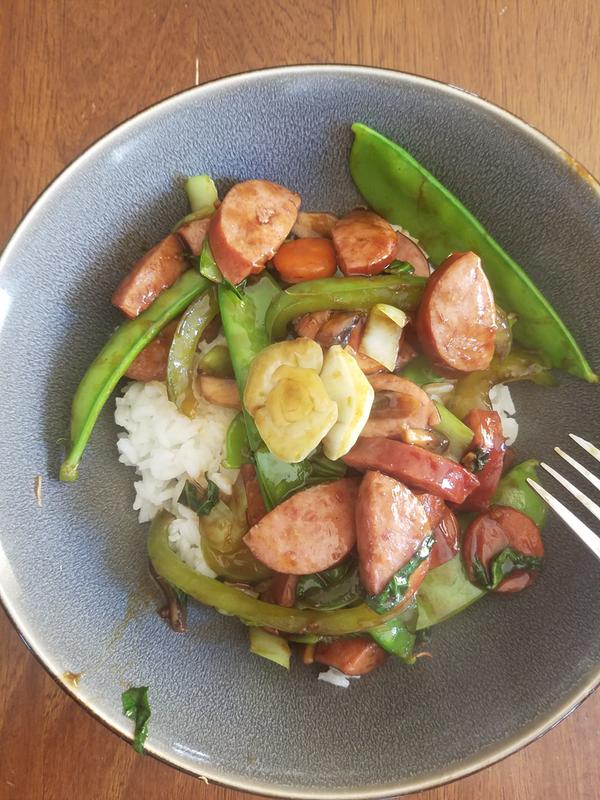 Sausage Stir-Fry  Girl Heart Food®