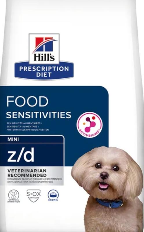 z/d Mini Food Sensitivities Dry Dog Food Original Bag | Hill's