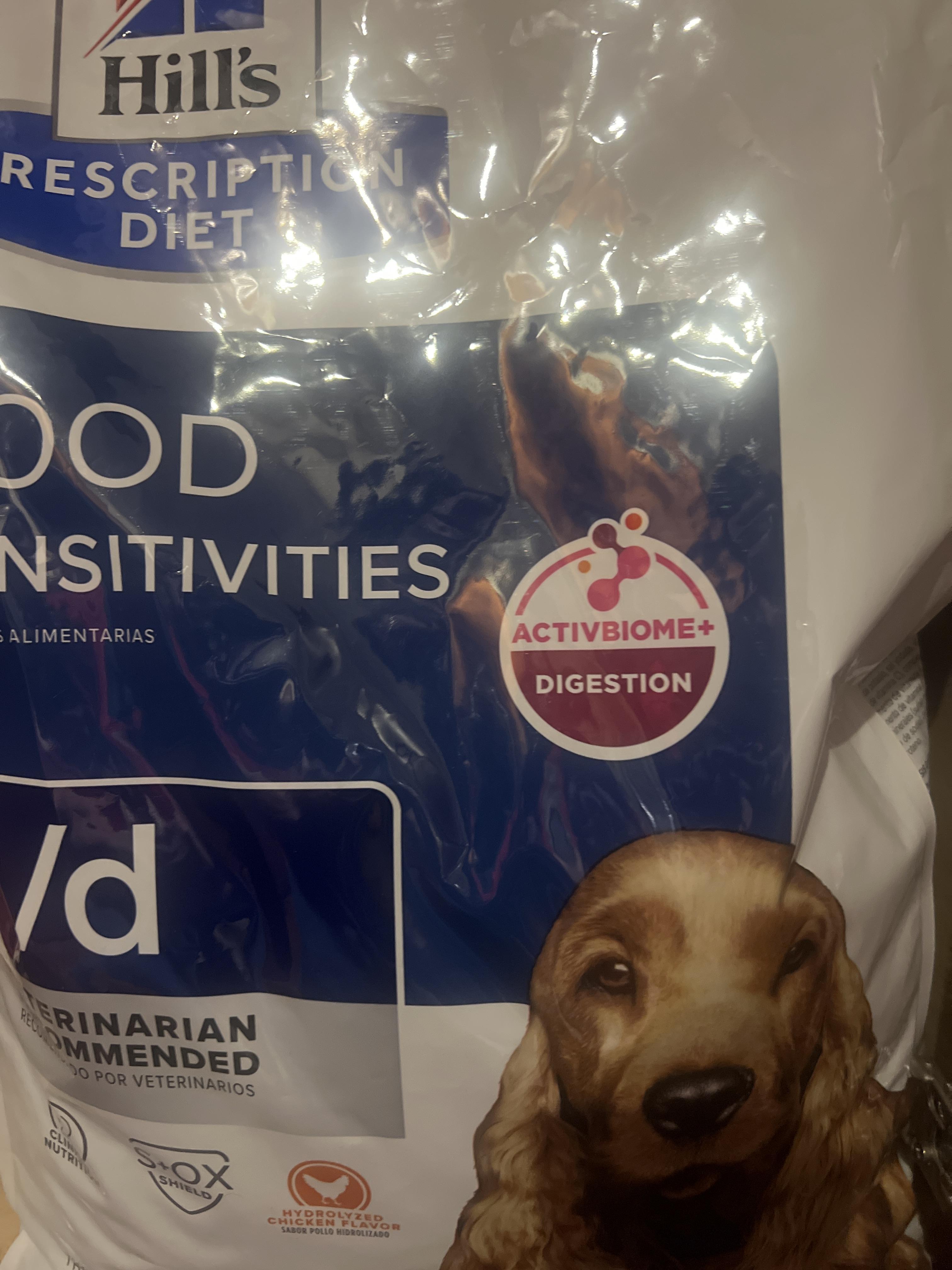 Hill's Prescription Diet z/d Hydrolyzed Chicken Flavor Dry Dog