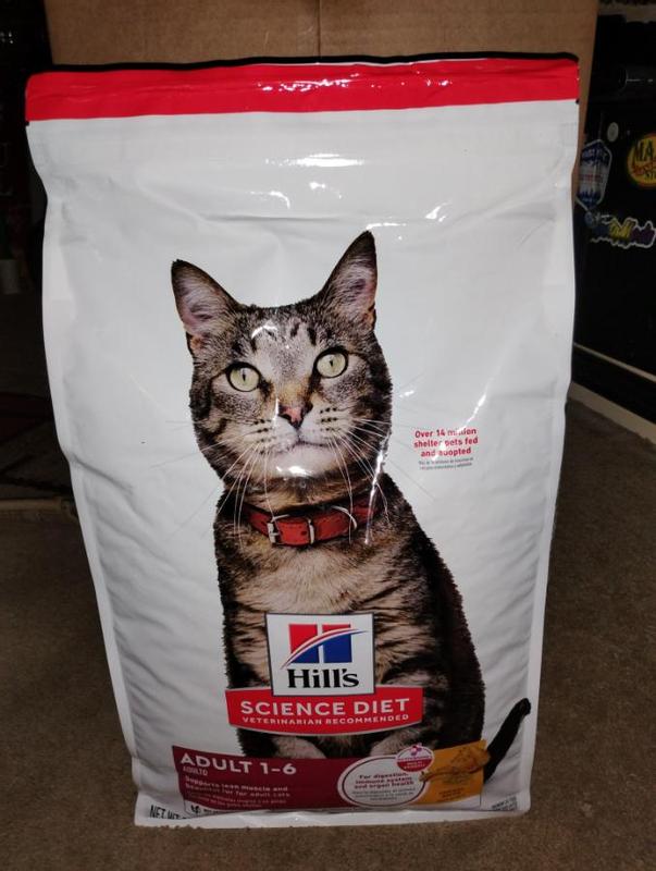 Hills Science diet Adult veterinarian recommended age 1-6