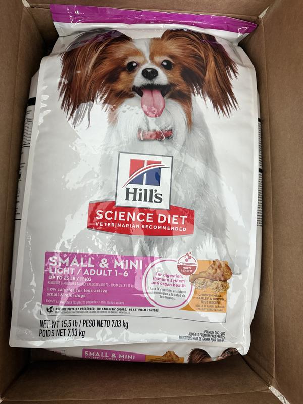 My dog likes the new food