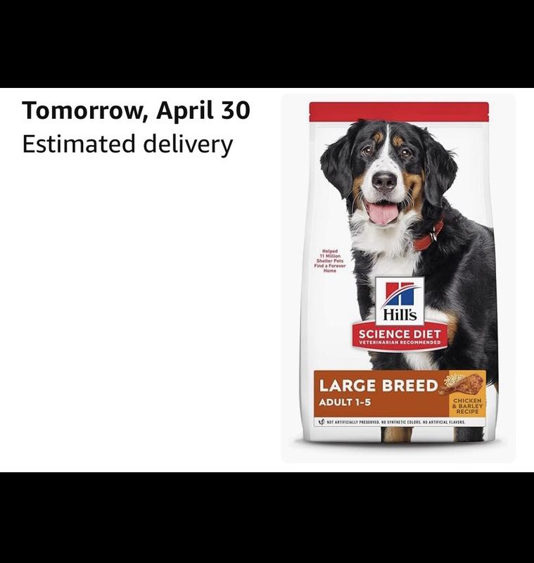 Hill's science diet puppy large breed review best sale