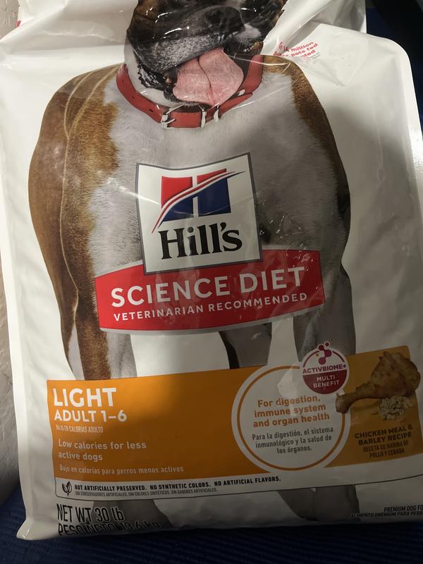 Hill's Science Diet Light Adult Dog Food - 15 lb
