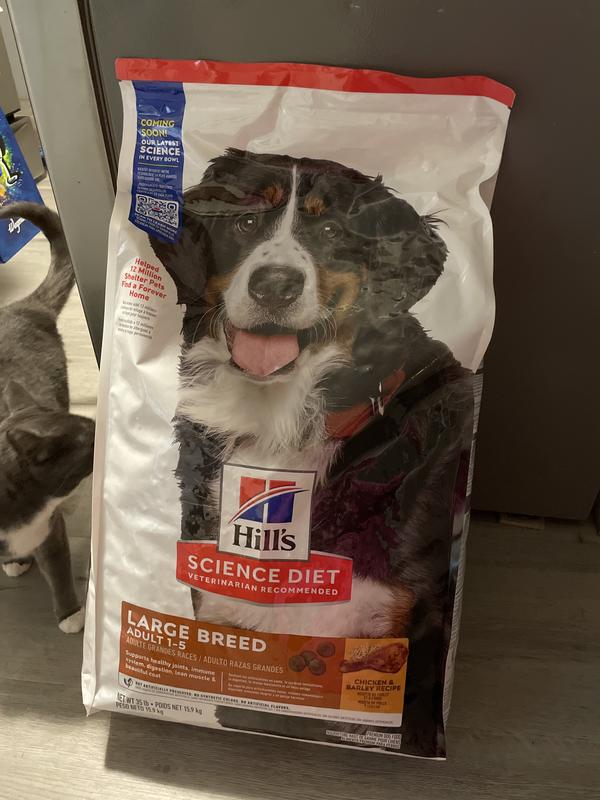 Hill's Science Diet Adult Chicken & Barley Recipe Large Breed Dry Dog Food, 45 lbs.