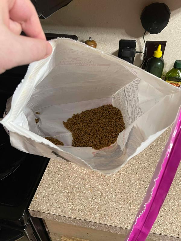 A near empty bag.